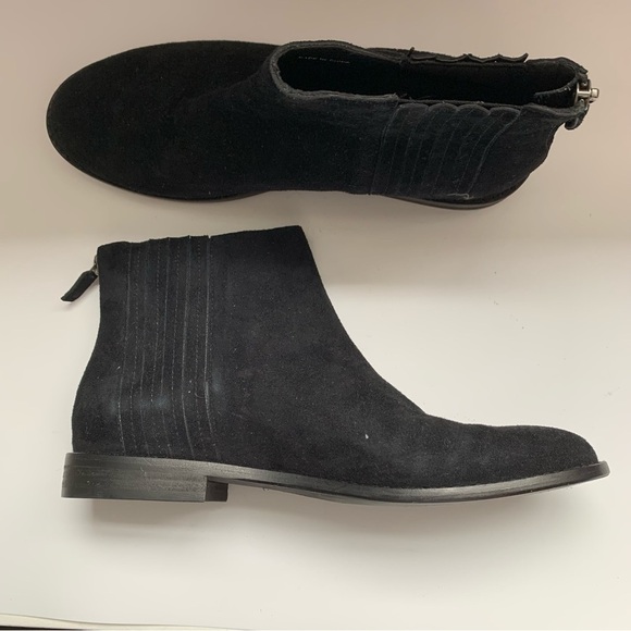 Eileen Fisher Rich Suede Bootie Ankle Sz 9 - Picture 4 of 7